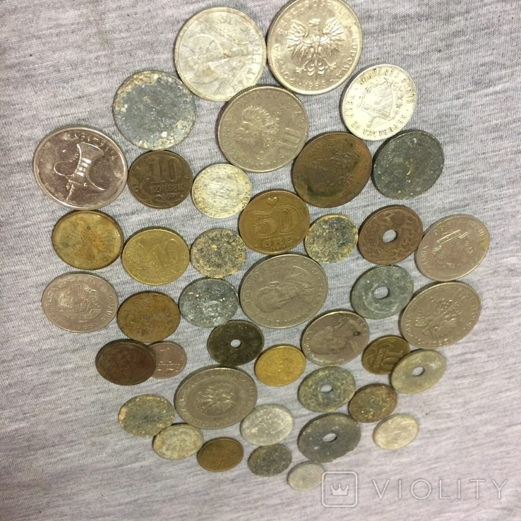 Монеты иностранные разные, фото №8