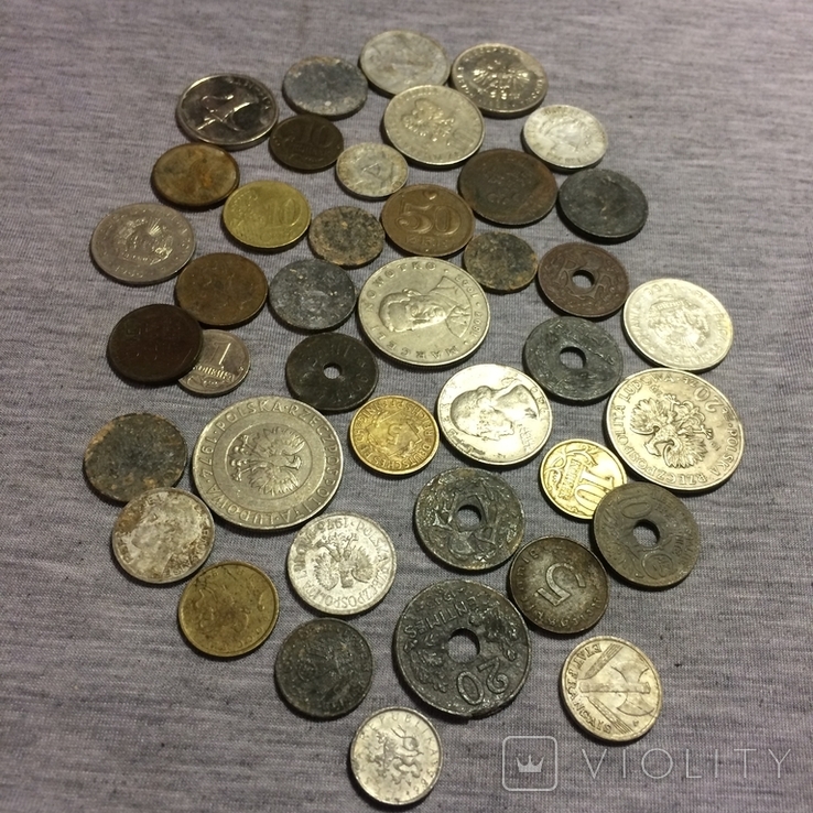 Монеты иностранные разные, фото №9