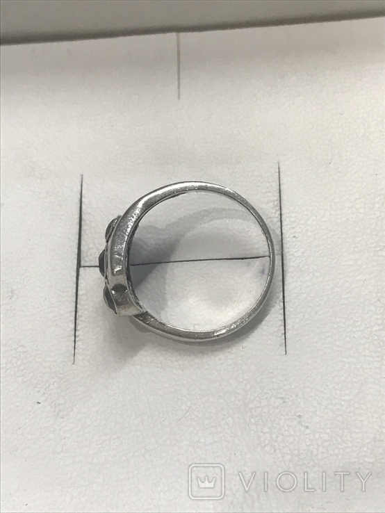 Кольцо серебро, фото №5