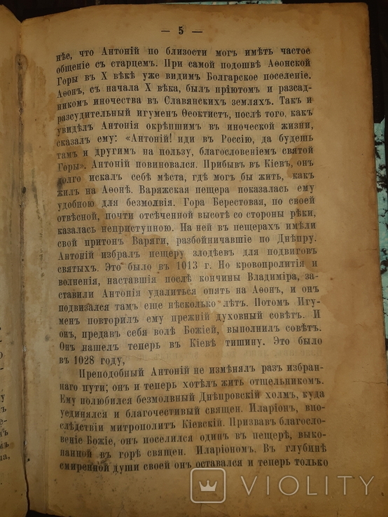 1910 Жизнь преподобного Антония Печерского, фото №4