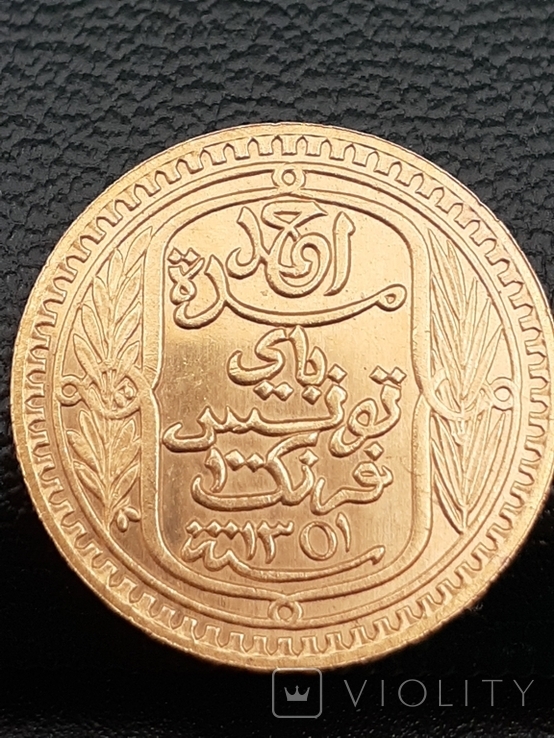 100 франков 1932. Тунис., фото №6