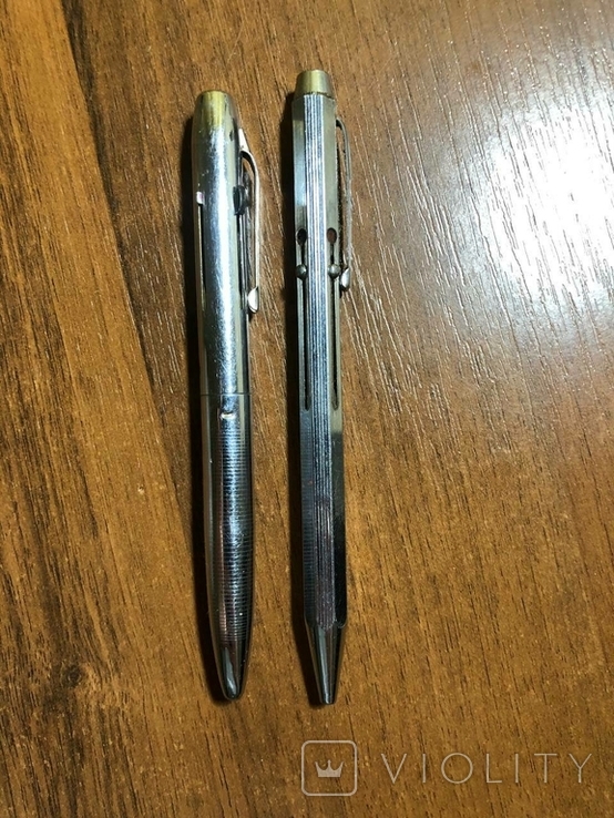Ручки трехцветные СССР металлические