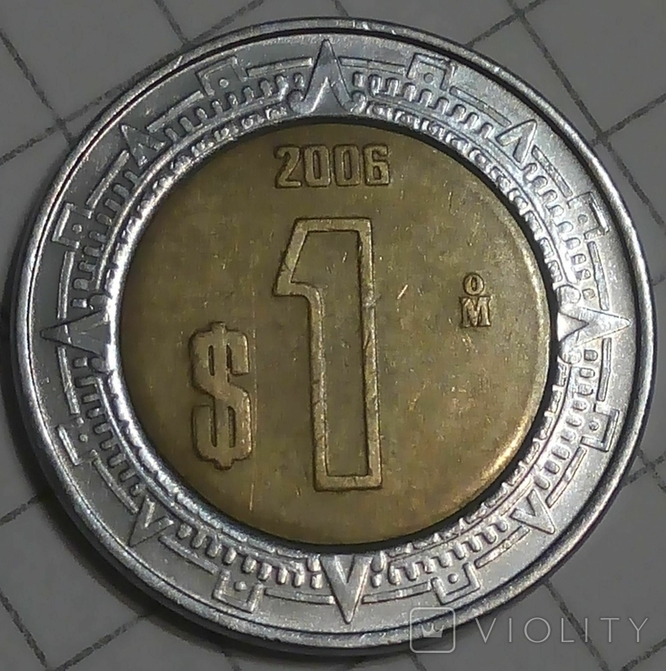 Мексика 1 песо 2006