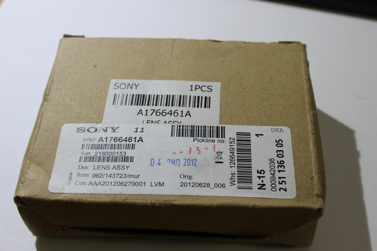 Sony A1766461A Lens assy For DSCW370, фото №9