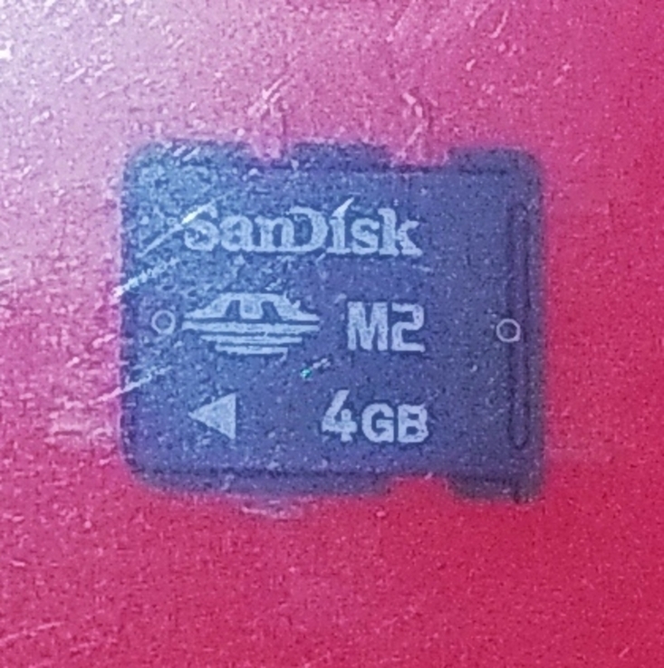 Карта памяти SanDisk M2 4gb Memory Stick M2 4gb (торг), фото №3
