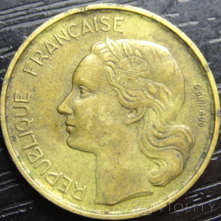 20 франків 1952 Франція, фото №3