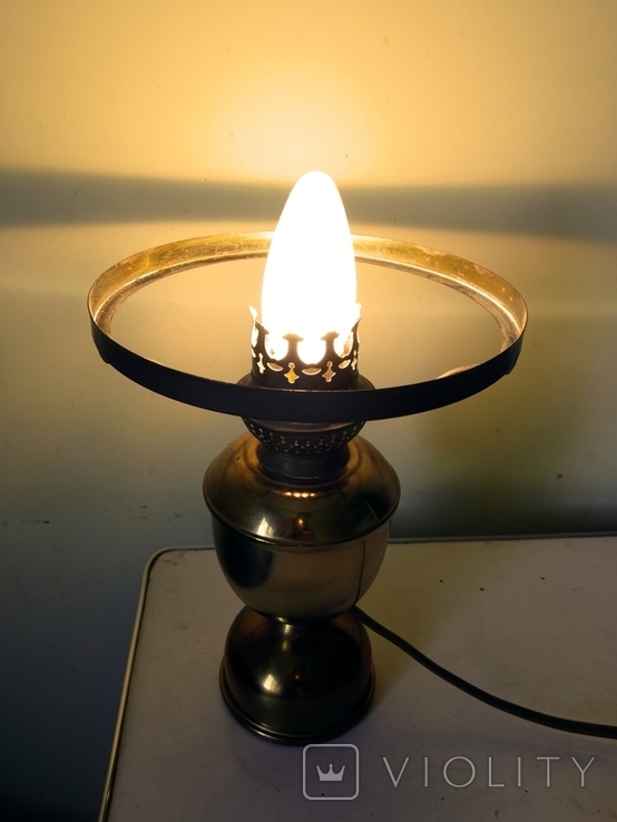 Винтажная лампа- светильник Kosmos Brenner Германия, фото №6