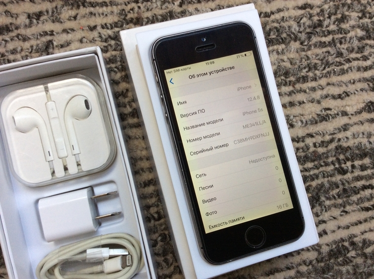 IPhone 5s 16gb Space grey, photo number 3