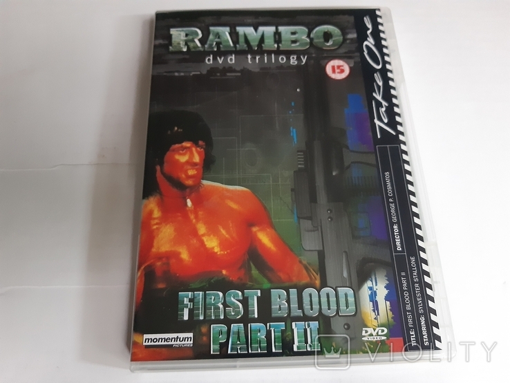 RAMBO dvd trilogy Box Set, фото №12