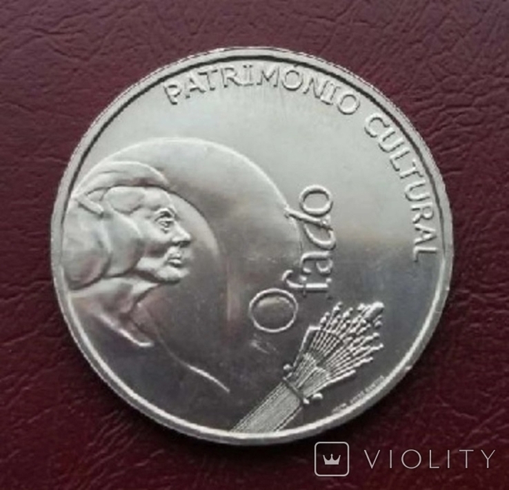2,5 Евро, Португалия, Фаду "O fado", 2008 г., фото №2