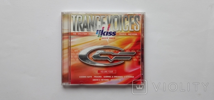 CD. Kiss Fm. TRANCE VOICES. Клубный музон., фото №2