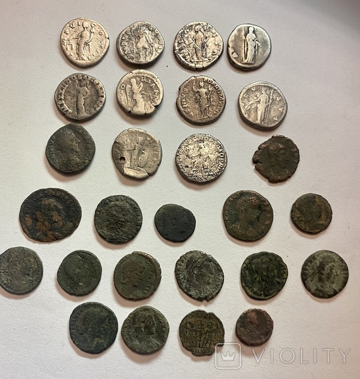 Набор рим 27 монет, фото №3