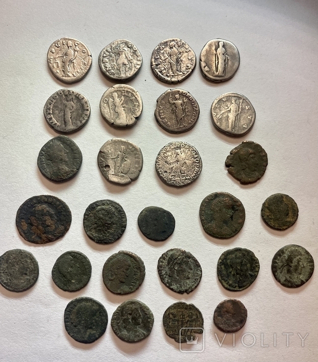 Набор рим 27 монет, фото №5