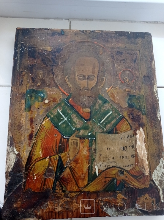 Икона Николай Угодник, фото №2