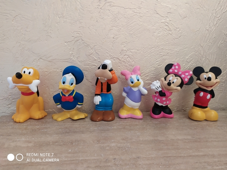Игрушки Disney Mickey Mouse и другие Friends 6шт, фото №2