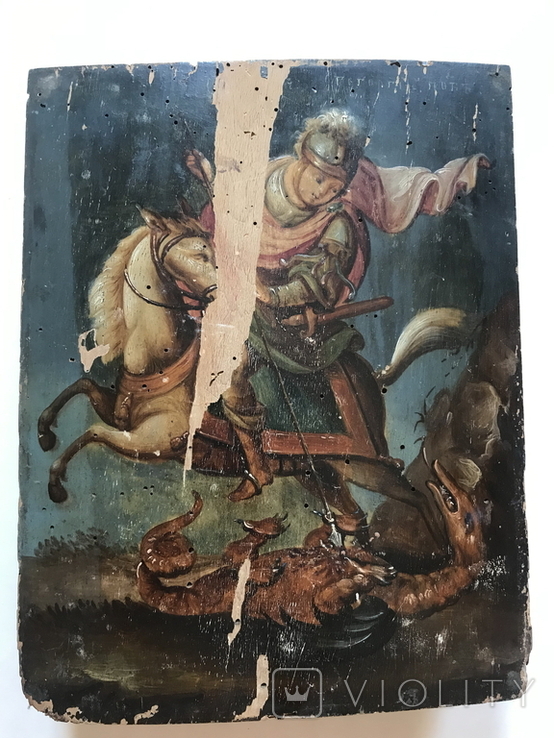 Св. Георгий убивает змея, фото №2
