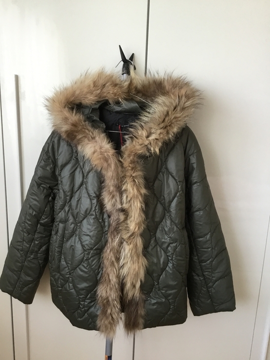 Зимняя курточка с натуральным мехом, фото №2