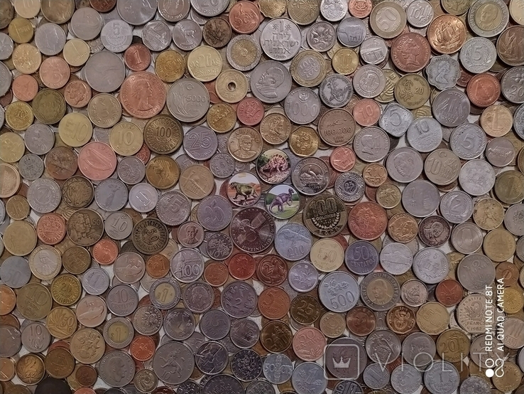Монеты 3 кг все континенты (России 1992 - 2020, СССР 1961 - 1991, жетонов нет)