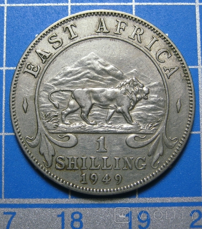 Восточная Африка 1 шиллинг 1949 г. (II)