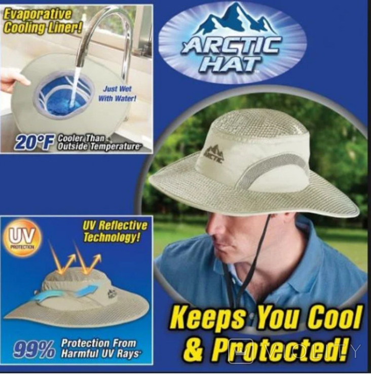 Летняя солнцезащитная термо шляпа