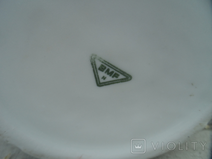 Пивная кружка 0.5 L Керамика Клеймо BMF Германия, фото №8