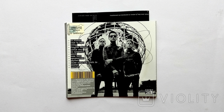 Depeche Mode - sounds of the universe. Буклет и вкладыш от CD., фото №6
