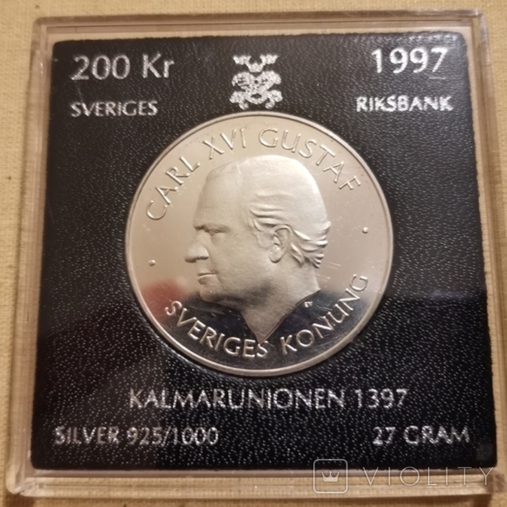 Швеция 200 крон 1997 г., фото №2