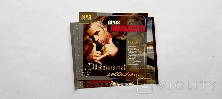 Eros Ramazzotti - Diamond collection. Вкладыши от CD., фото №2