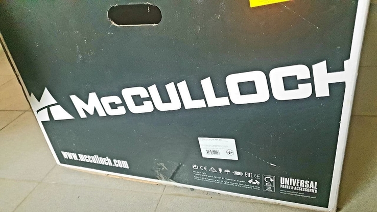 Коробка новая от газонокосилки MCULLOCH польша, фото №3