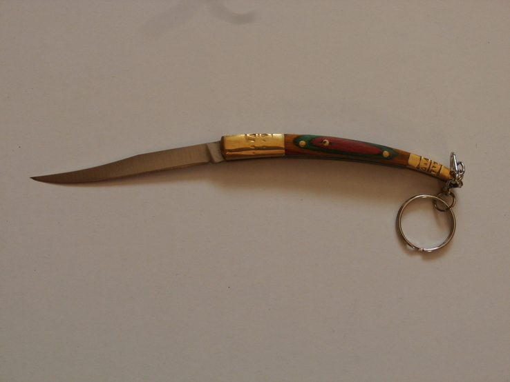 Нож брелок складной 15 см для для туристов, охотников, рыбаков и грибников.