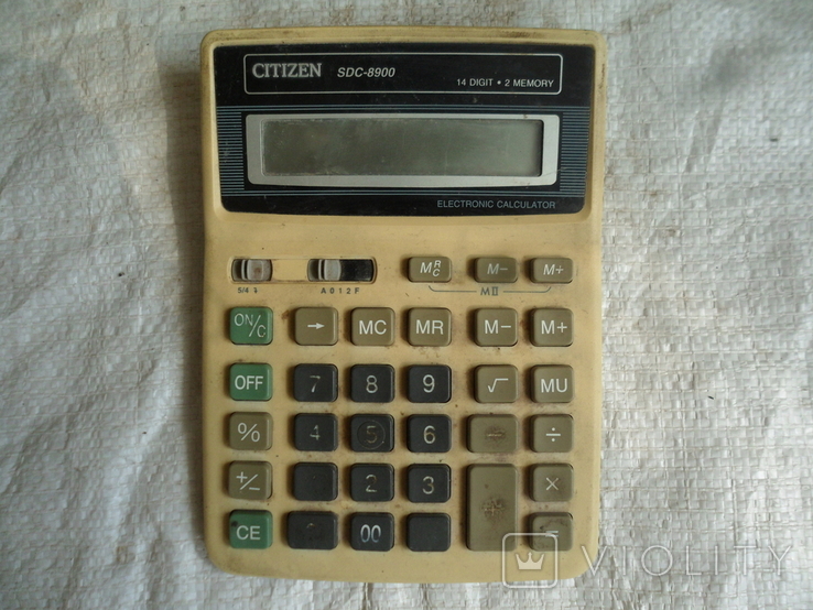 Калькулятор cinizen SDC 8900, фото №2