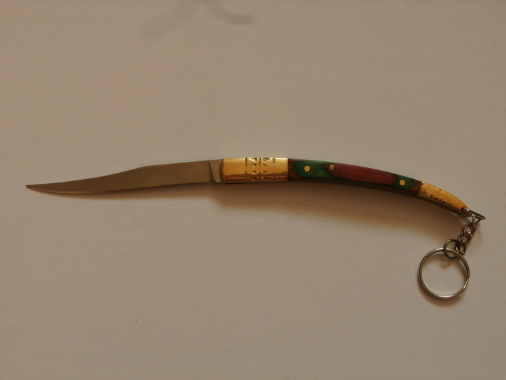 Нож брелок складной 18 см для для туристов, охотников, рыбаков и грибников