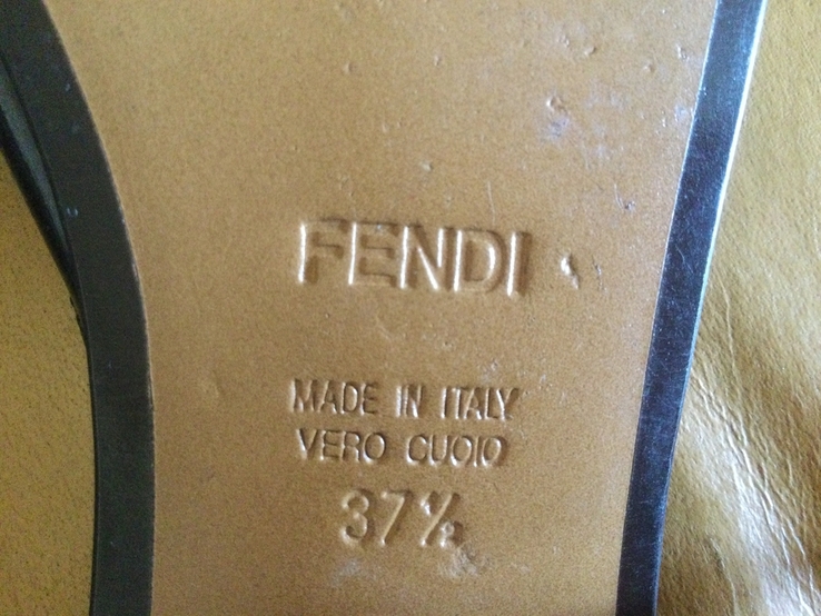 Шлёпанцы Fendi, photo number 8