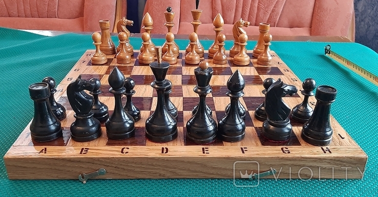 Шахмати великі 40х40, з утяжувачами, фото №3