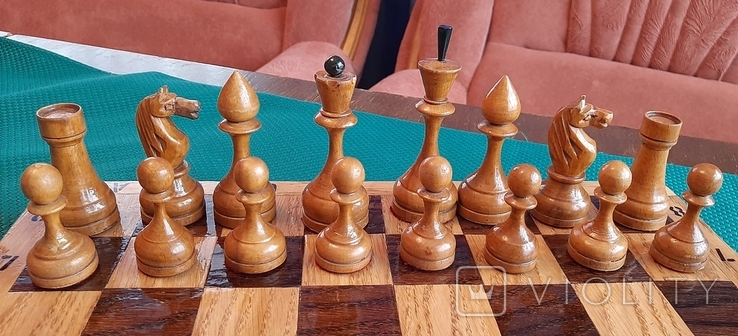 Шахмати великі 40х40, з утяжувачами, фото №7