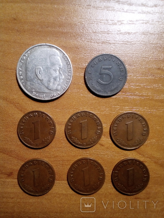 Монеты Вермахта, фото №2