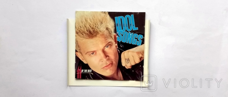 BILLY IDOL SONGS - "Of the Best". Буклет и вкладыш от CD., фото №2