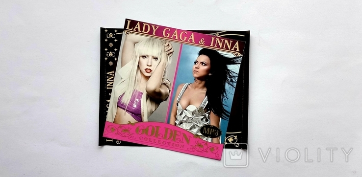 LADY GAGA INNA - Golden collection. Вкладыши от CD., фото №2