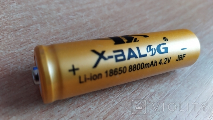 Аккумулятор 18650 Bailong Gold 8800 Mah Литий-Ионный Mb