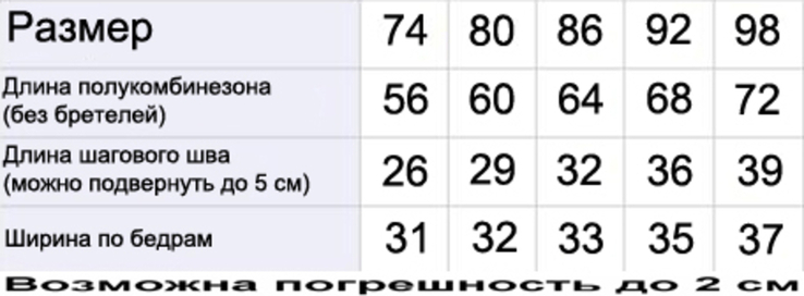 Зимовий Напівкомбінезон Lutex з світловідбиваючої рефлективно тканини 74 зріст 104374, фото №6