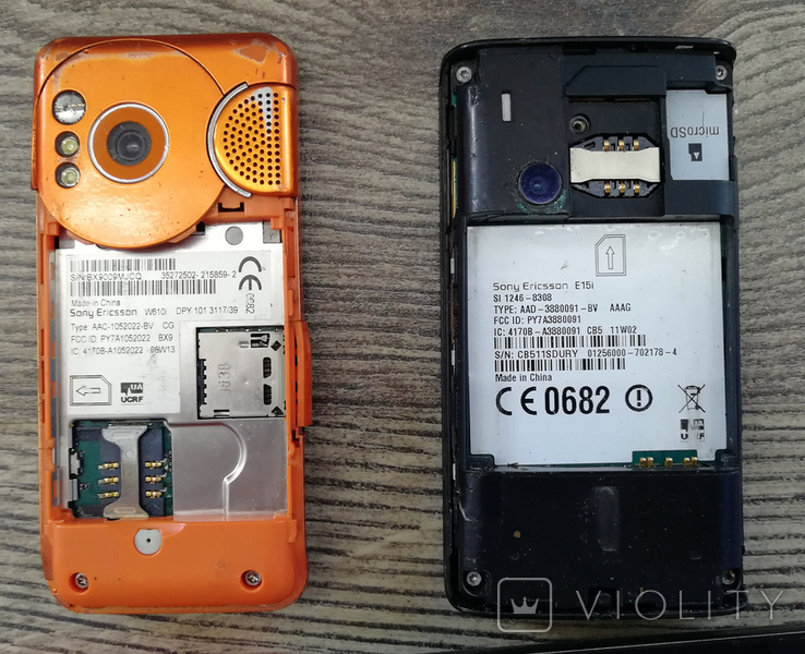 Телефоны Sony Ericsson w610i SK18i Xperia mini E15i, фото №7