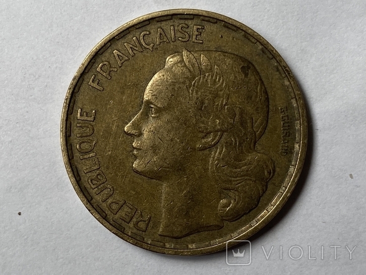 50 франков 1952, Франция, фото №2