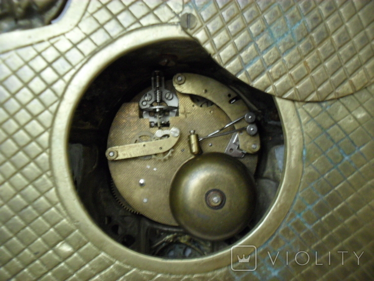 Старые каминные часы с боем., фото №11