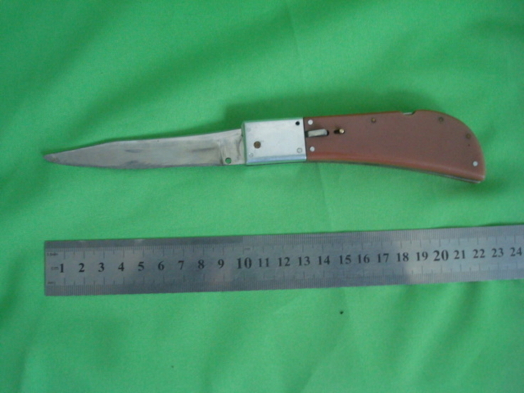 Выкидной нож ИТК под реставрацию, фото №5