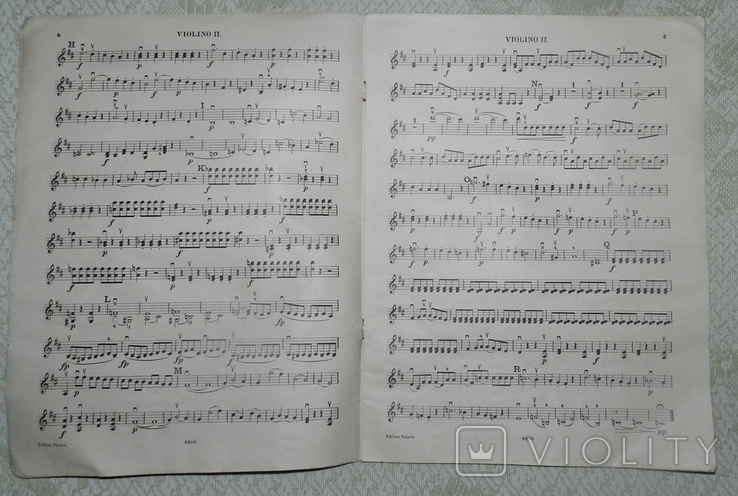Violino. Збірка нот різних музичних класиків, фото №3