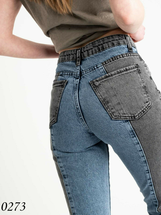 Модные джинсы МОМ.26 р-р., фото №8