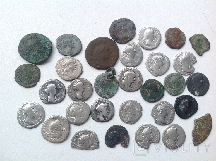 Монети риму 30шт, фото №2