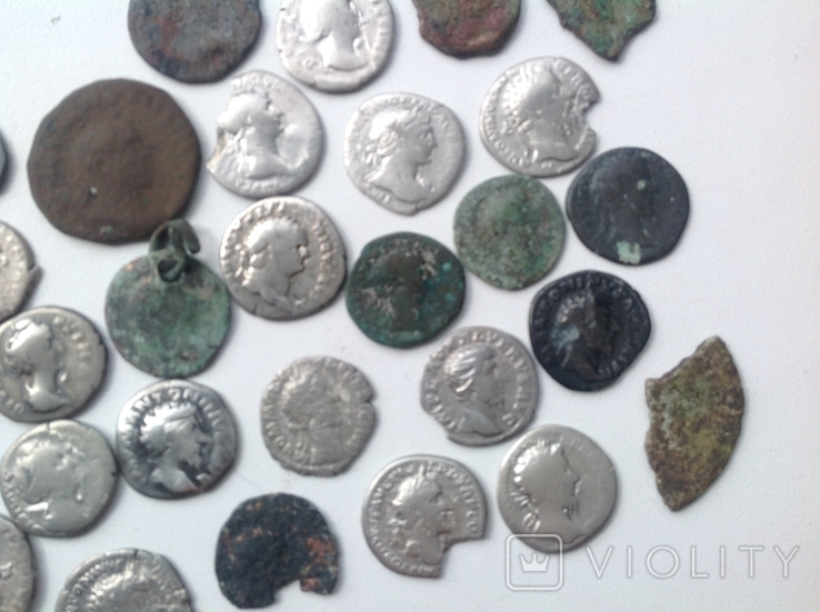 Монети риму 30шт, фото №7