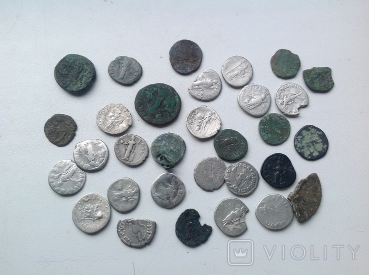 Монети риму 30шт, фото №10