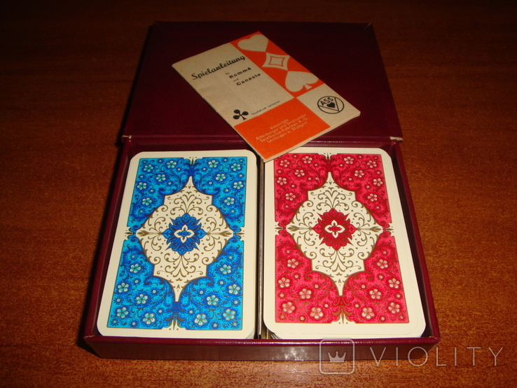Игральные карты "Royal Gothic", 1975 г.